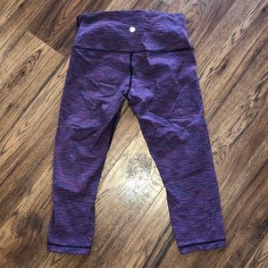 Lululemon Wunder Under Crop